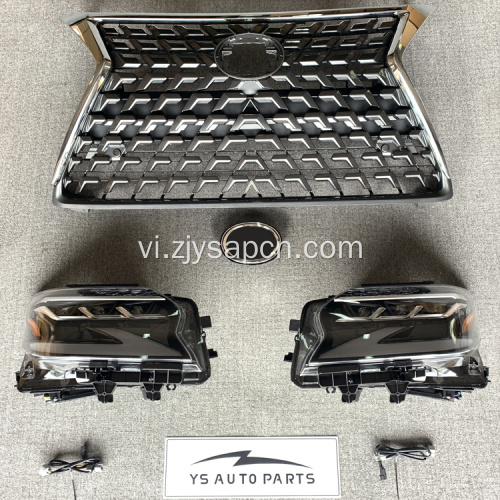 GX Front Grille 13-19 Nâng cấp lên bộ tản nhiệt 2020